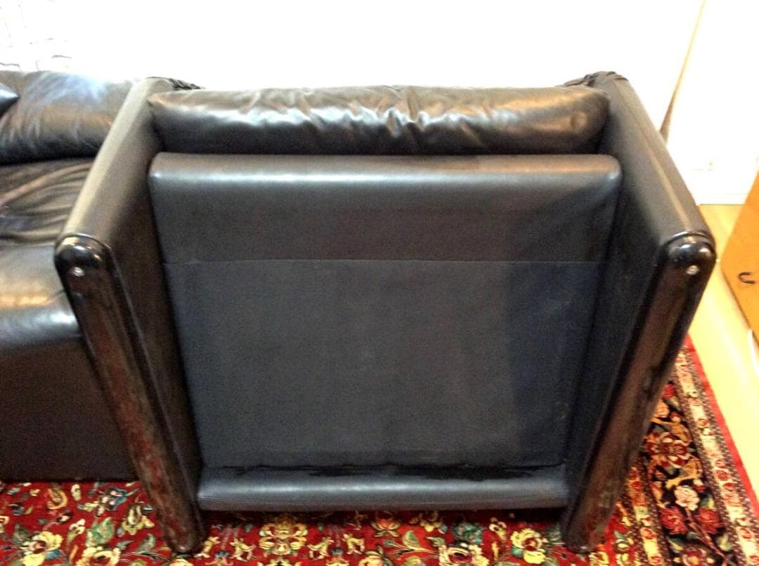 カッシーナ マラルンガ 本革 一人掛けソファ/シングル★幅100㎝×奥行90㎝