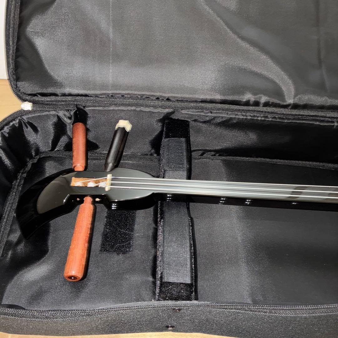 沖縄三味線 本体 人工革　蛇皮　ケース　教則本　DVD セット