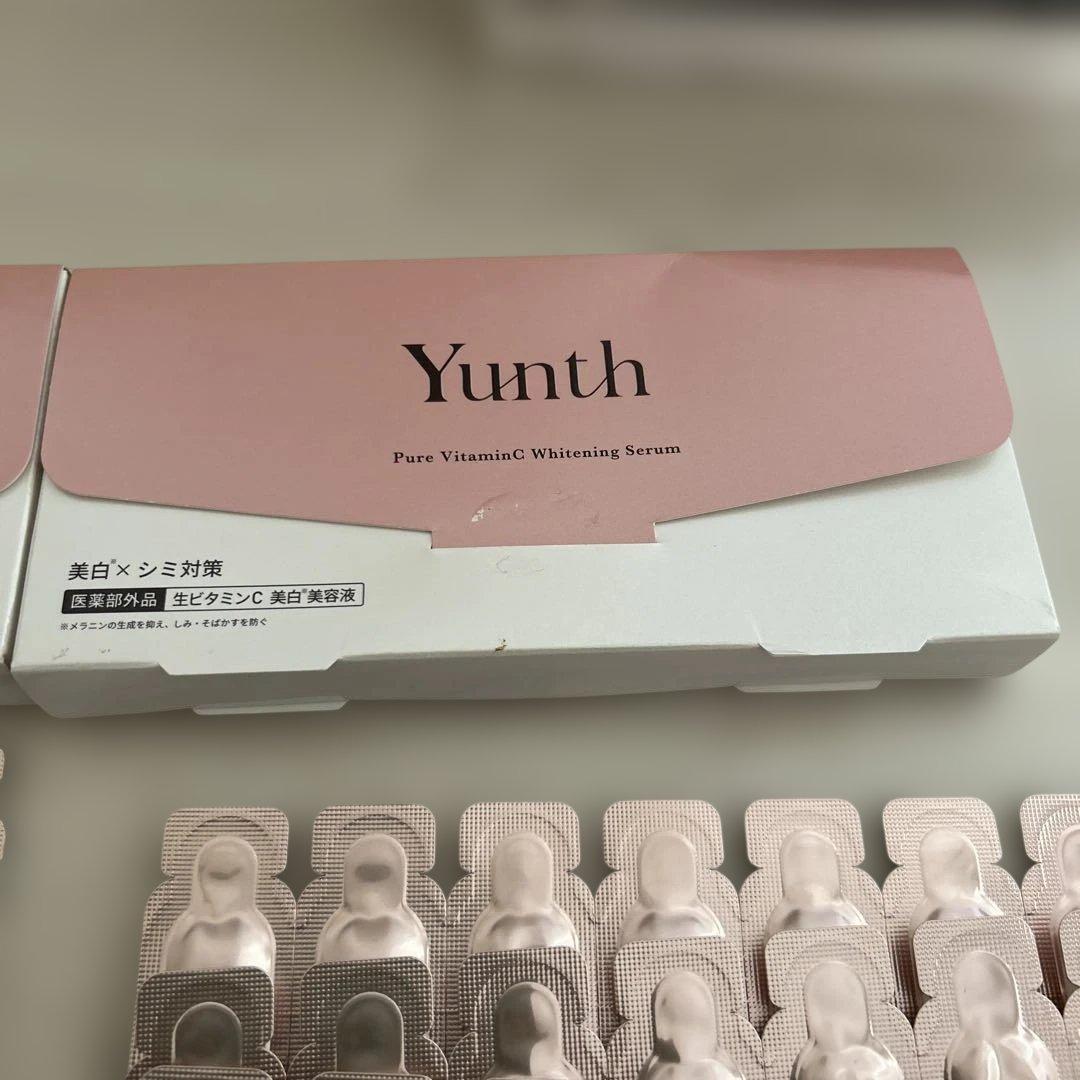 ユンス　ホワイトニングエッセンス　4箱分合計112包