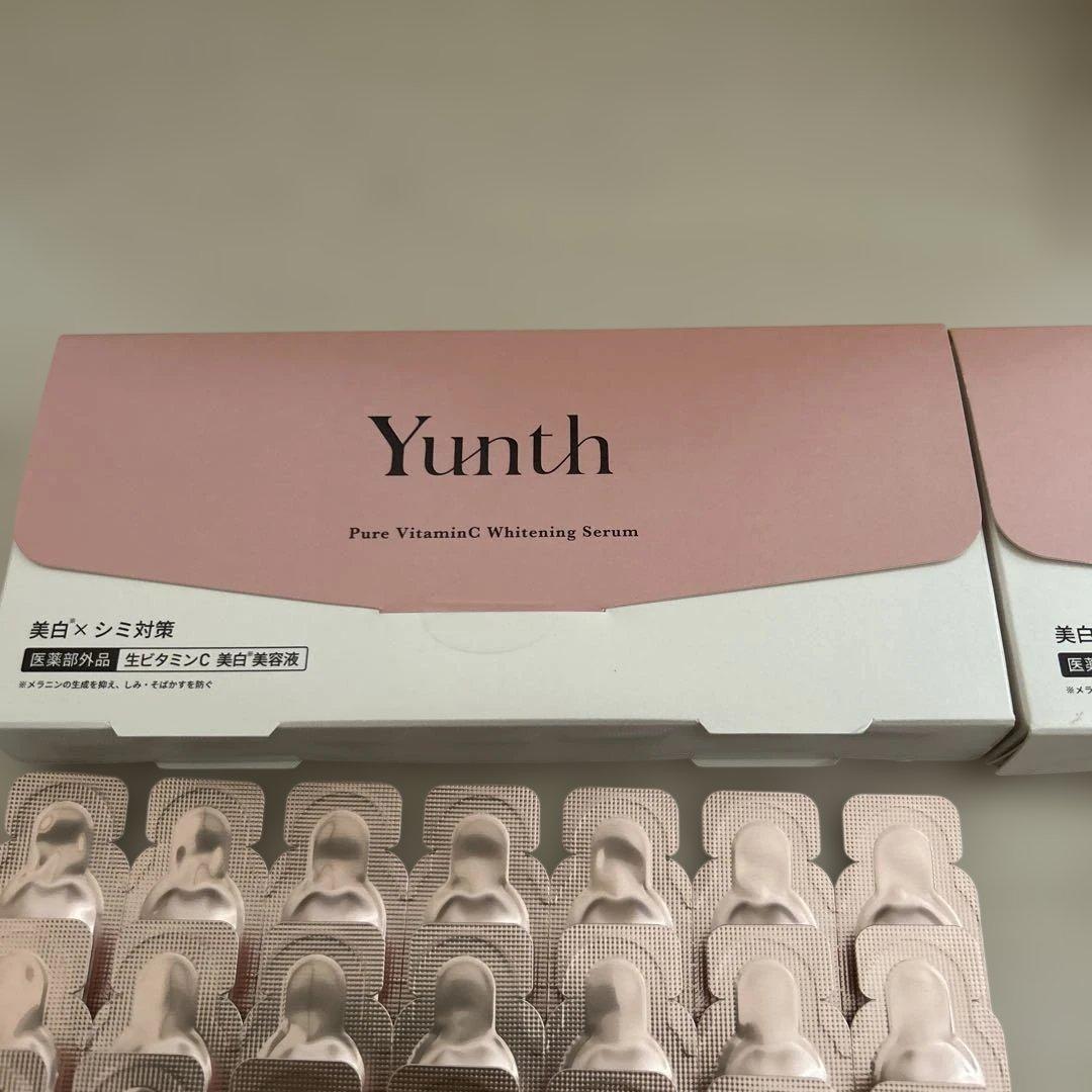 ユンス　ホワイトニングエッセンス　4箱分合計112包