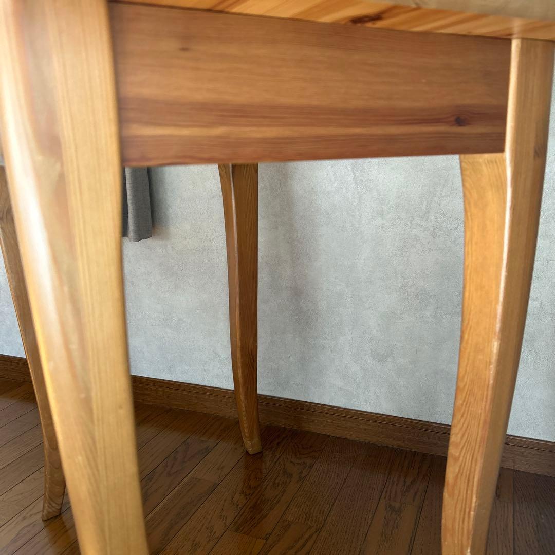 IKEA デスク LEKSVIK アンティークステイン　机　学習机 書斎机