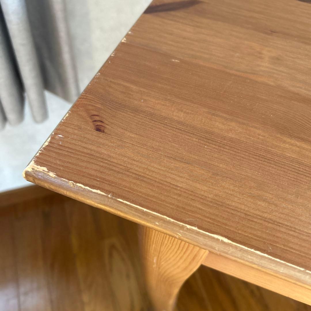 IKEA デスク LEKSVIK アンティークステイン　机　学習机 書斎机