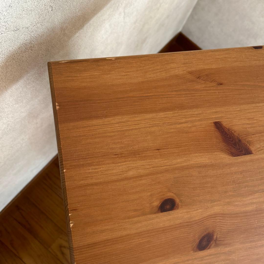 IKEA デスク LEKSVIK アンティークステイン　机　学習机 書斎机