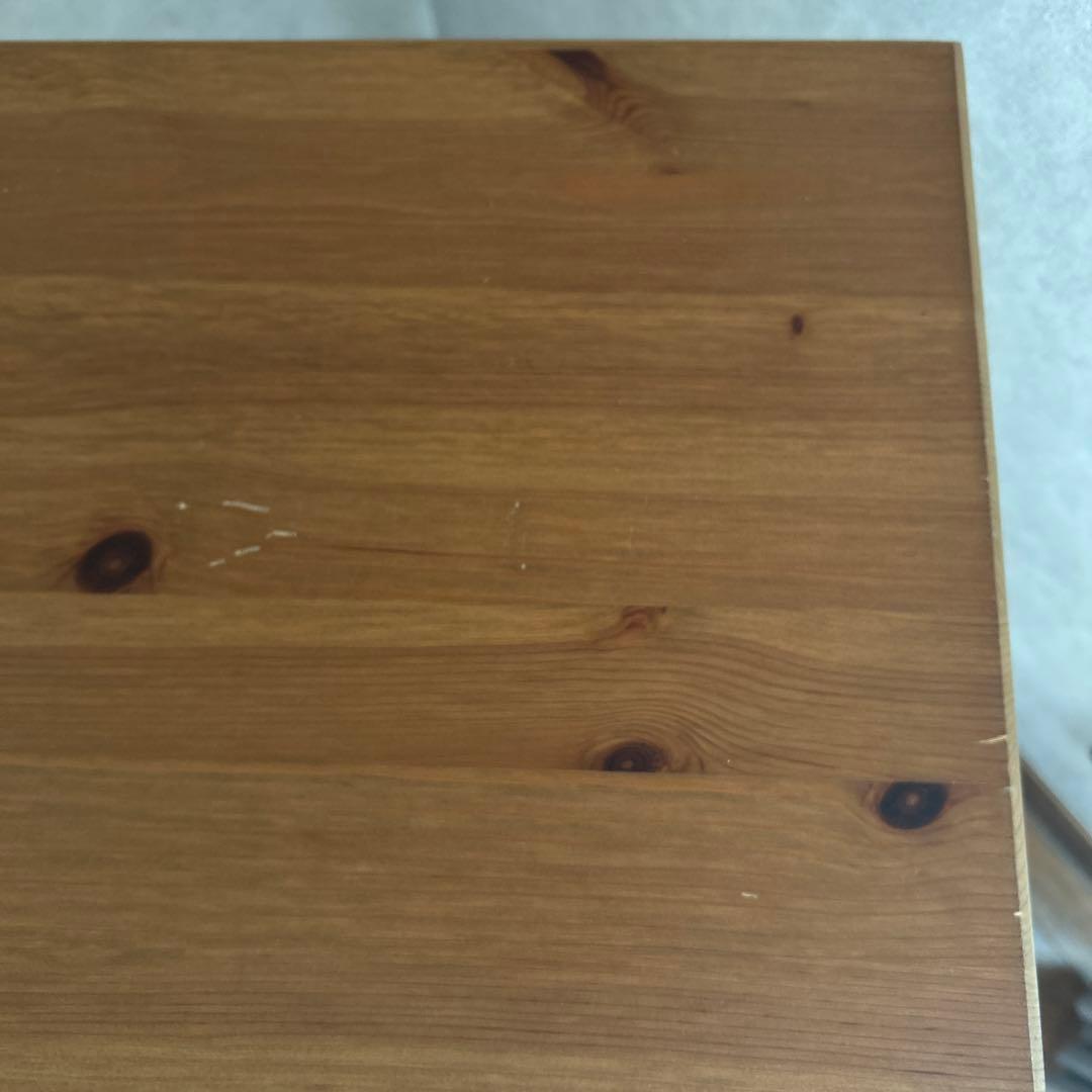 IKEA デスク LEKSVIK アンティークステイン　机　学習机 書斎机