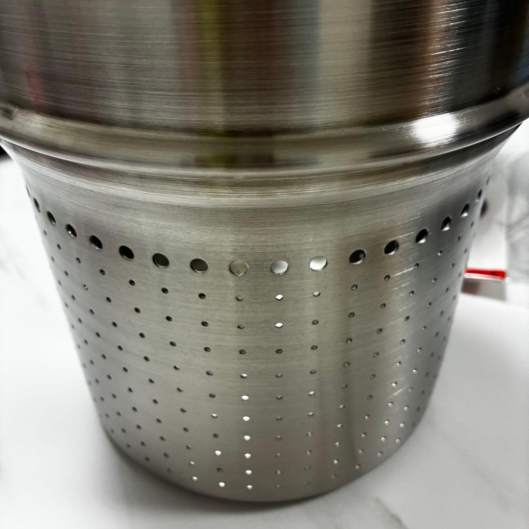 美品　フィスラー ステンレス パスタ　5.0L ドイツ製　説明書あり　寸胴