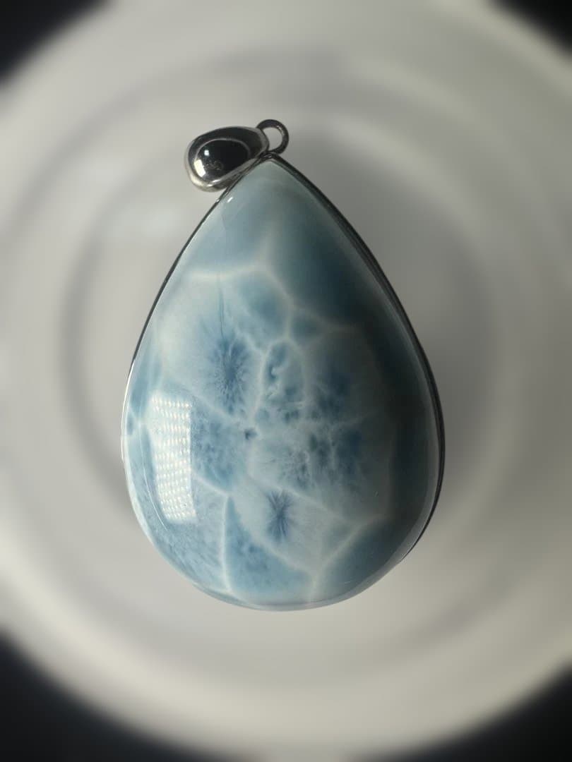 ラリマーペンダントトップ 天然石