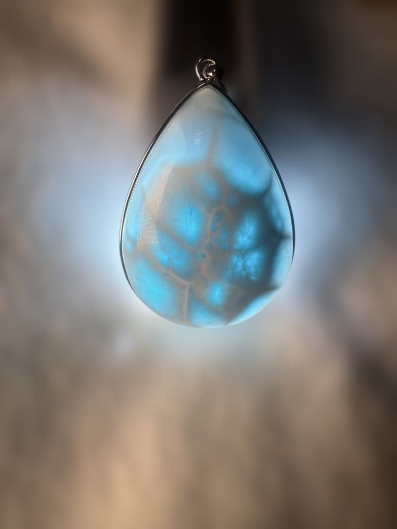 ラリマーペンダントトップ 天然石