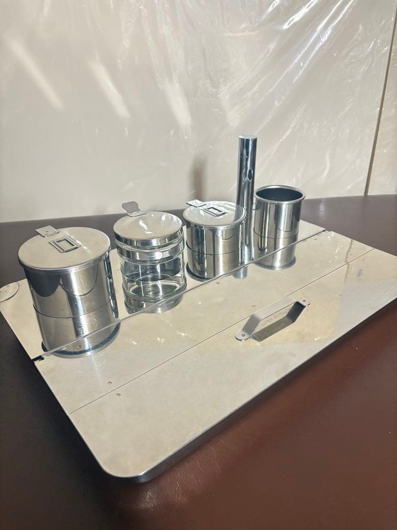 ステンレス容器　小物入れに