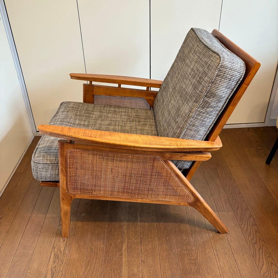 ACME Furniture_ウィッカーラウンジチェア