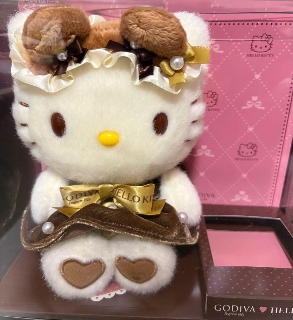 サンリオ × GODIVA 2026ぬいぐるみ4点セット - メルカリ
