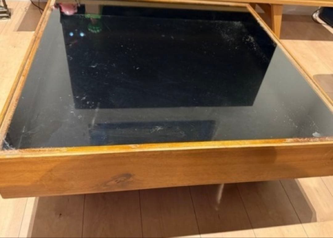 ショコラ　リビングテーブル　HIRASHIMA スクエア　ローテーブル