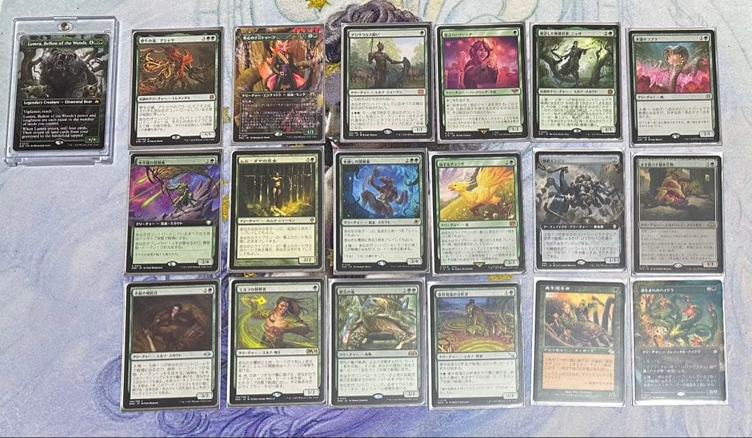 【最安値計算】森の轟き、ルムラ統率者デッキ　EDH バラ売り不可　値下交渉不可