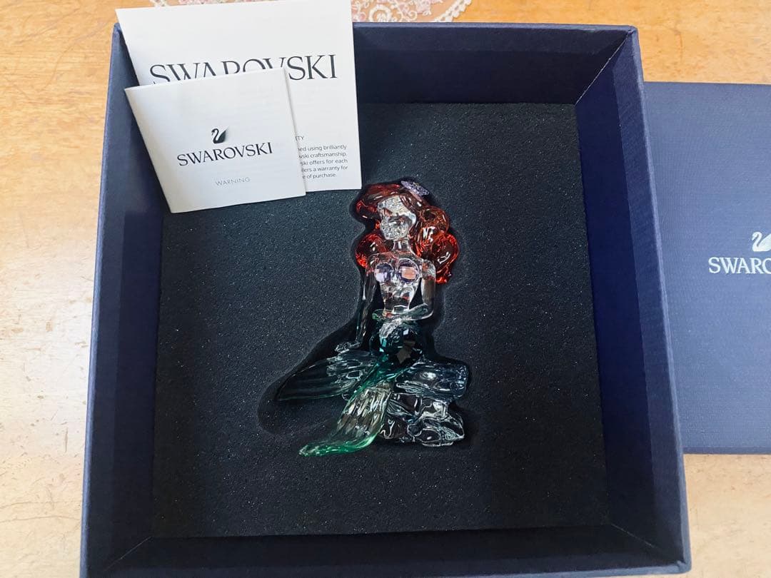 リトル・マーメイド アリエル2021年度限定生産品(クリスタル台座付き)