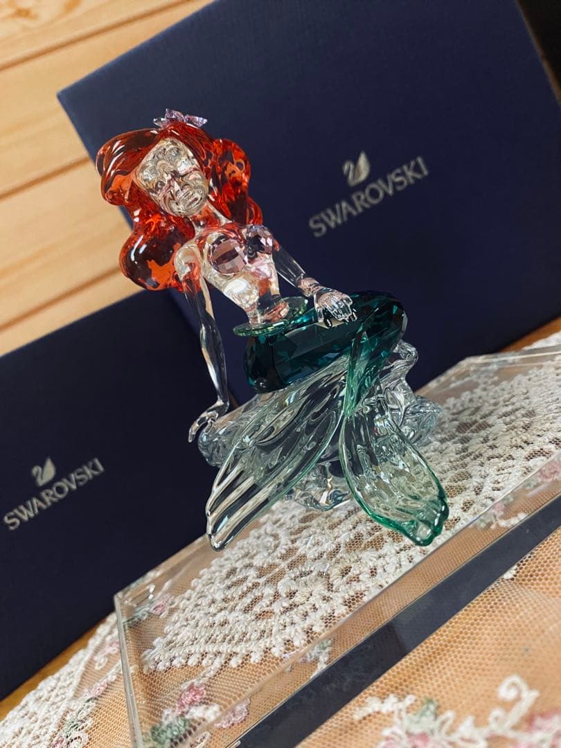 リトル・マーメイド アリエル2021年度限定生産品(クリスタル台座付き)