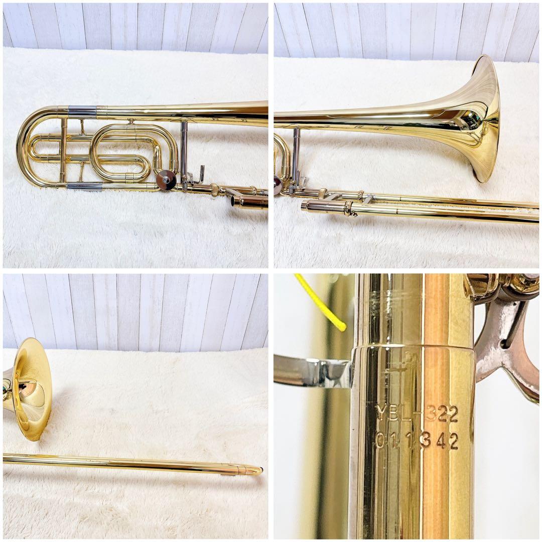 YAMAHA ヤマハ YBL-322 バストロンボーン マウスピース付き - メルカリ