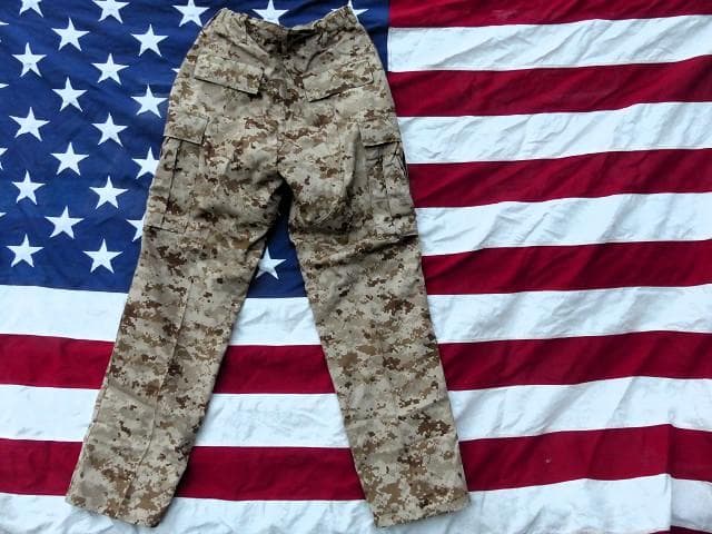 米軍実物 未使用 USMC マーパットデザートトラウザー　S-R　540