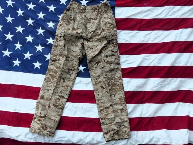 米軍実物 未使用 USMC マーパットデザートトラウザー　S-R　540