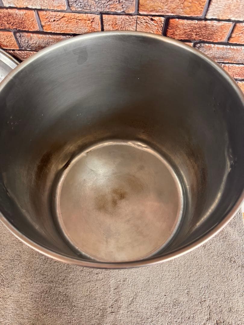 大屋製作所 クローバー 18-8ステンレス 寸胴鍋 32L 直径35cm - メルカリ