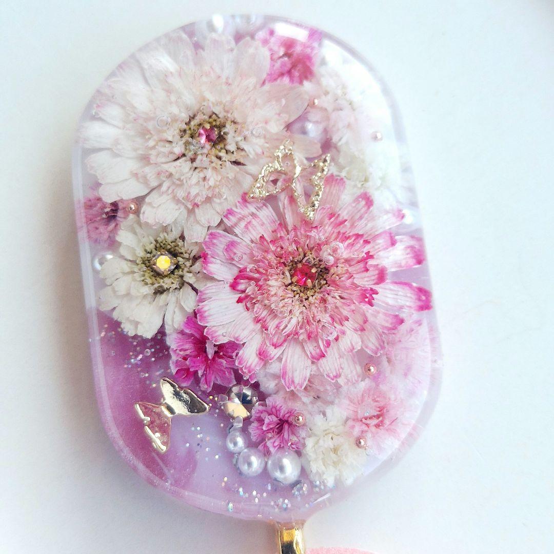 【1156】レジン　マトリカリア　ネックレス　ペンダント　ハンドメイド