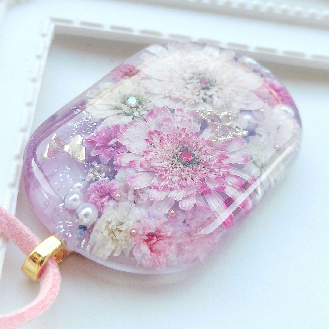 【1156】レジン　マトリカリア　ネックレス　ペンダント　ハンドメイド