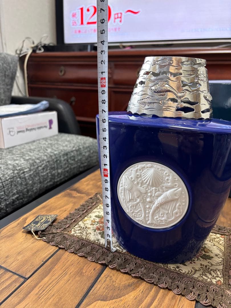 ランプベルジェのフォーチュンフィッシュ、定価27です。こちらは元箱