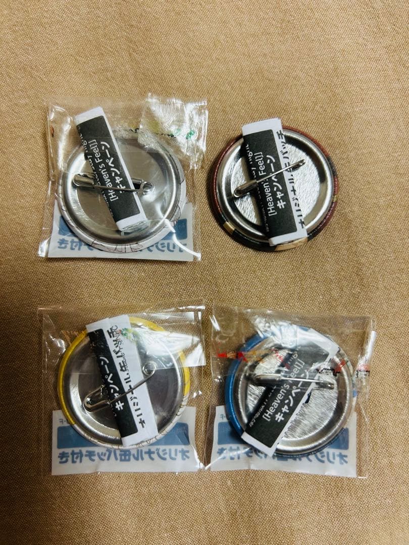 Fate/stay night ローソン AXE 缶バッジセット