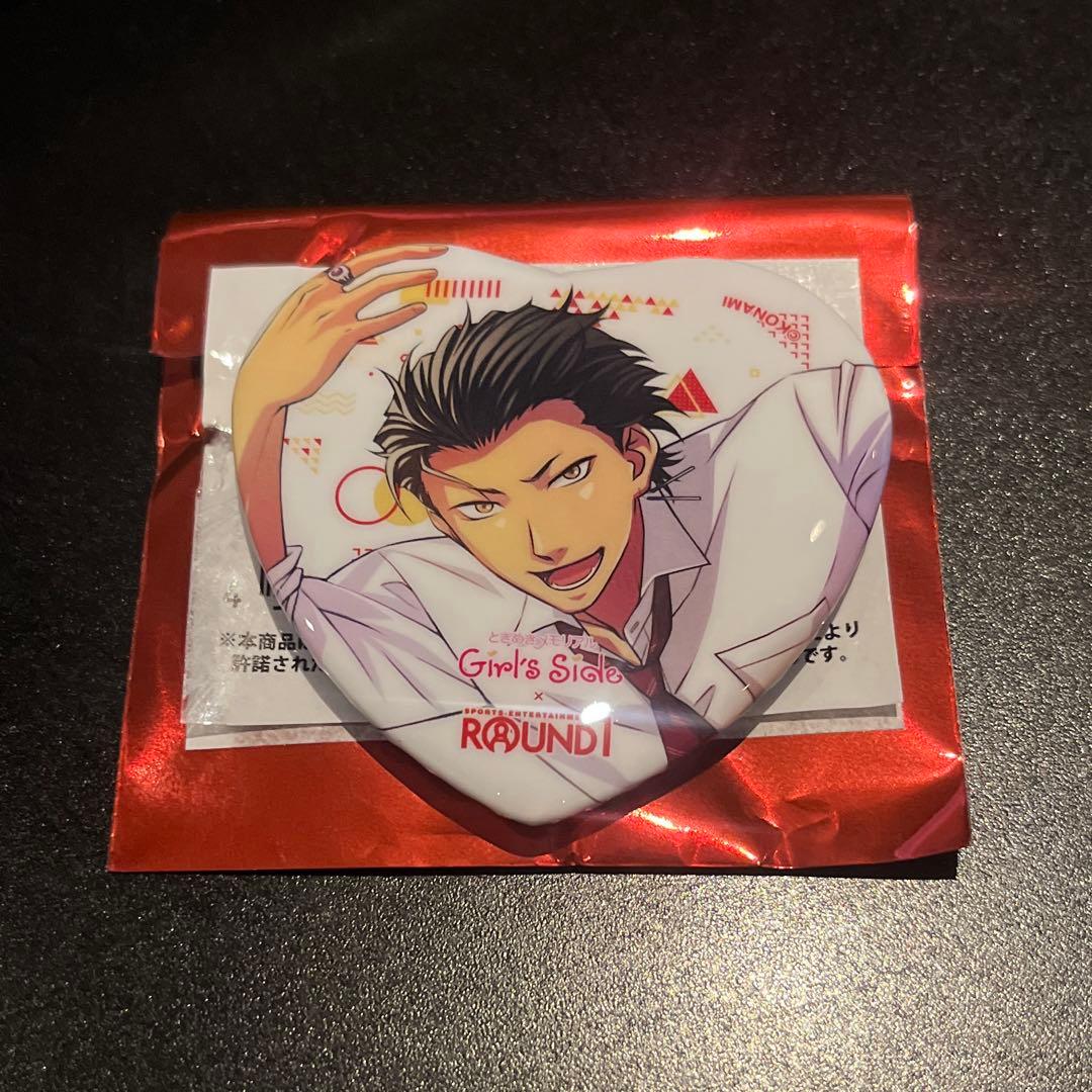 ときメモgs3 桜井琥一 ハート缶バッジ ラウンドワン コラボ - メルカリ