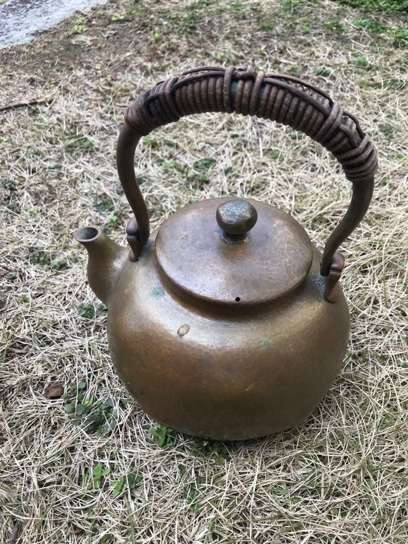 鎚起銅器 玉川堂のやかん 残念使用された！ - メルカリ