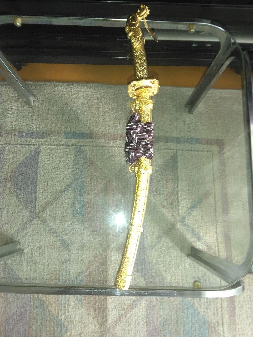 （美品）兜飾り中古一式　秀月　金色　京造り　高級