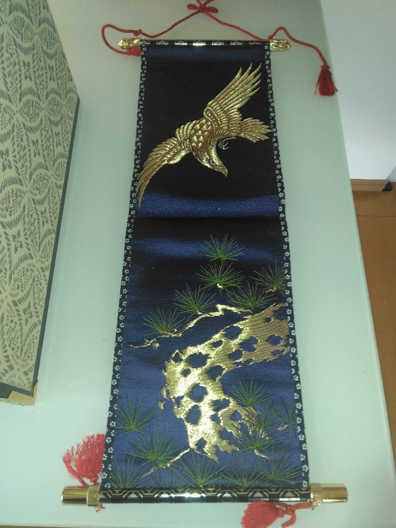 （美品）兜飾り中古一式　秀月　金色　京造り　高級