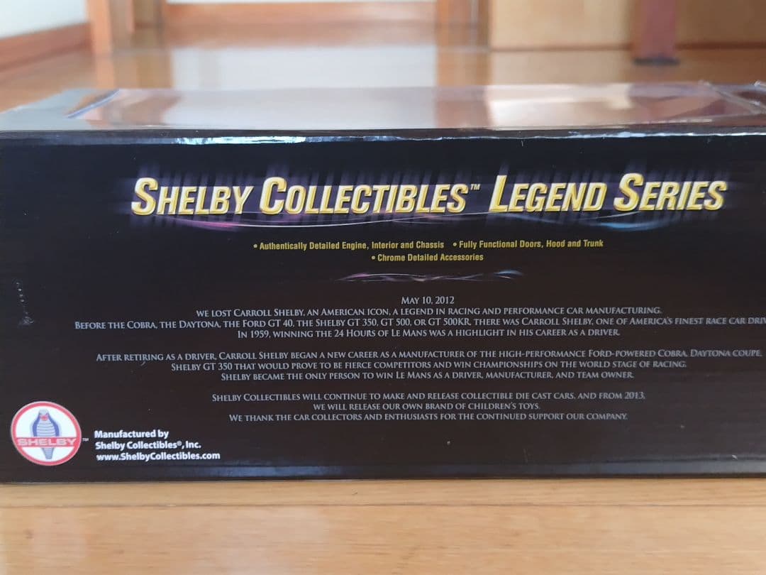 SHELBY COLLECTIBLES「1966 フォードGT40 MK Ⅱ」