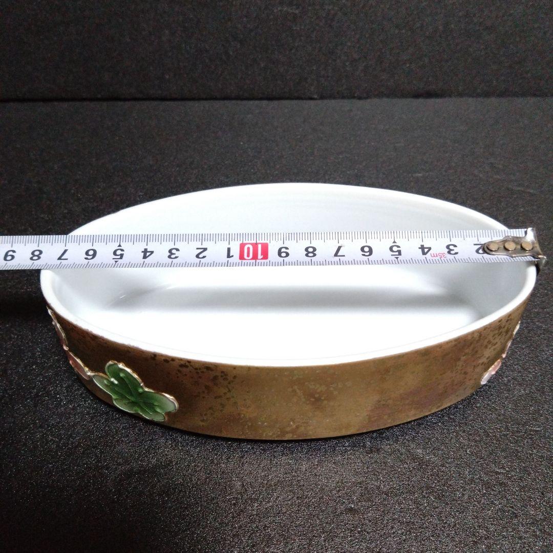 未使用 有田焼 文山窯 金桜紋 陶箱　お祝い