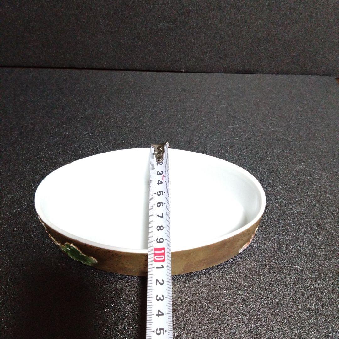 未使用 有田焼 文山窯 金桜紋 陶箱　お祝い