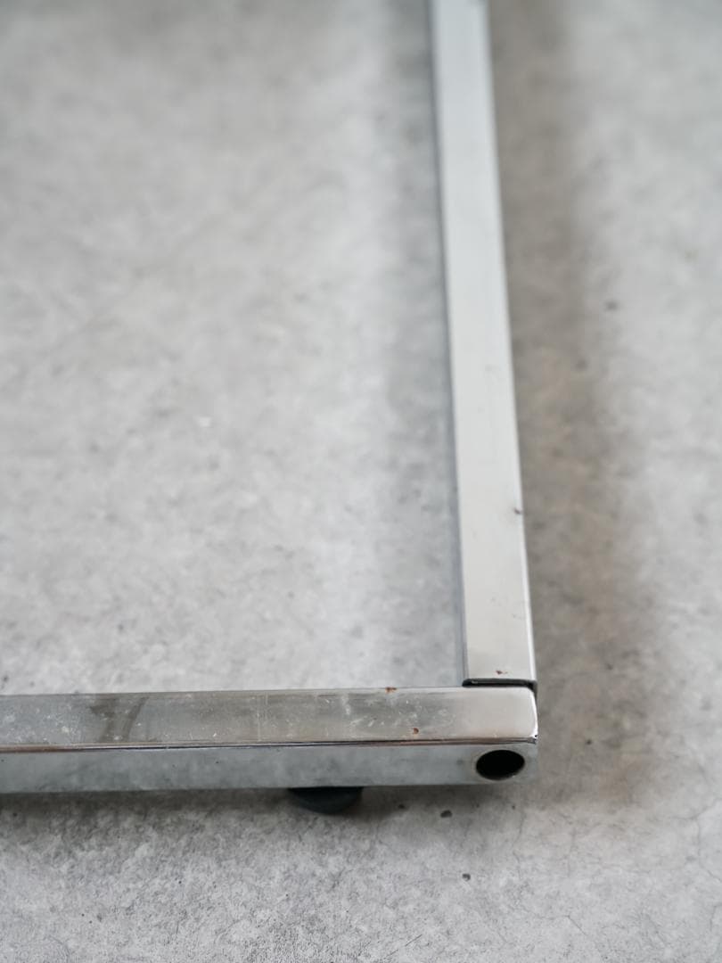 vintage ガラス サイドテーブル モダン・ミッドセンチュリー