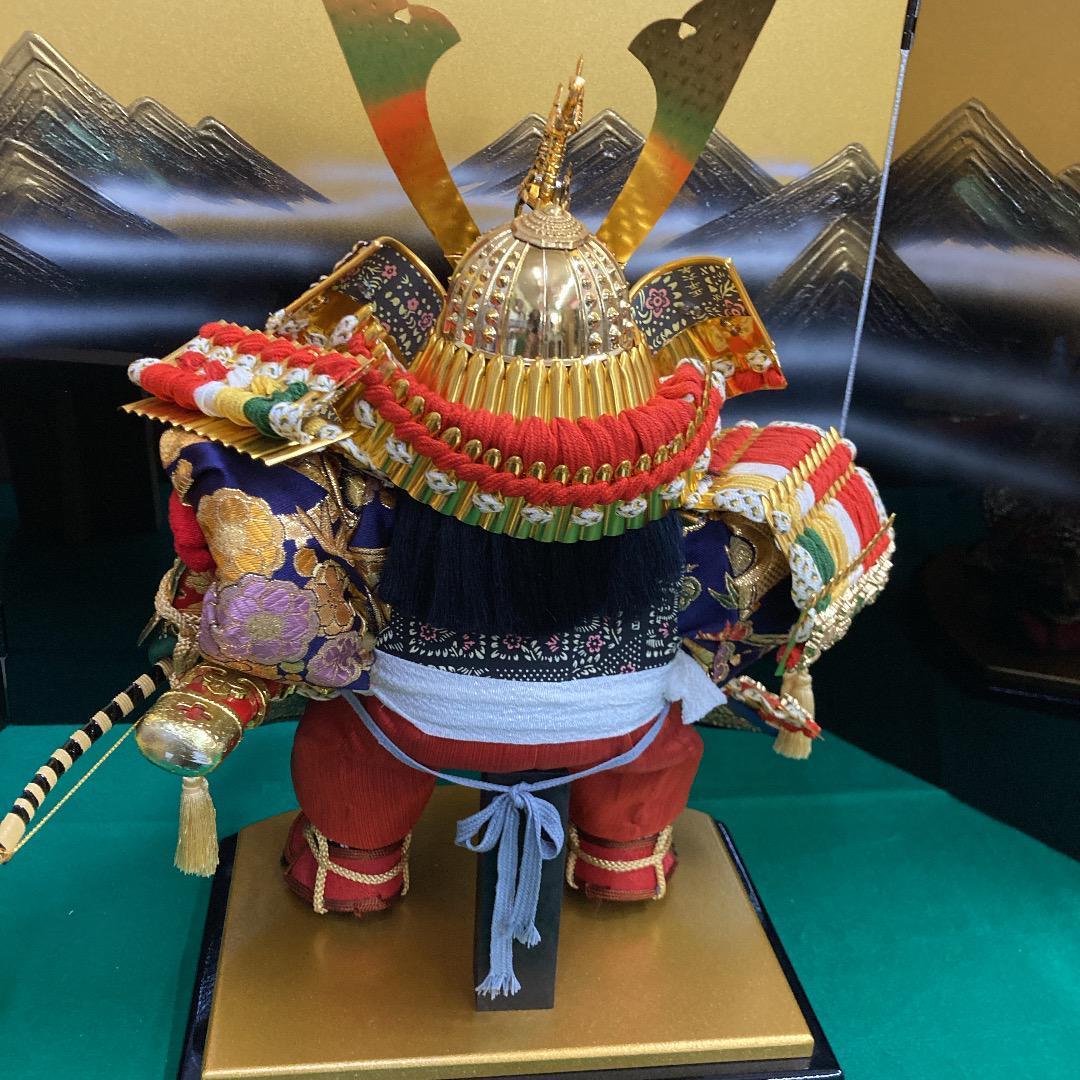 E40 格安特価！五月人形　子供大将　鎧着大将　五月鎧兜　五月初節句