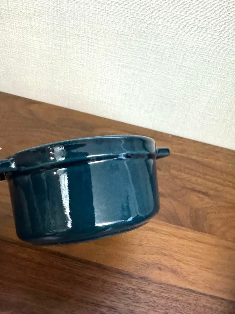 【未使用品】STAUB ココットラウンド 10cm ラ・メール　希少カラー