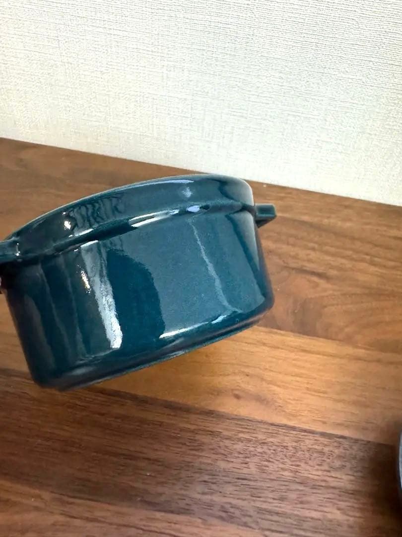 【未使用品】STAUB ココットラウンド 10cm ラ・メール　希少カラー