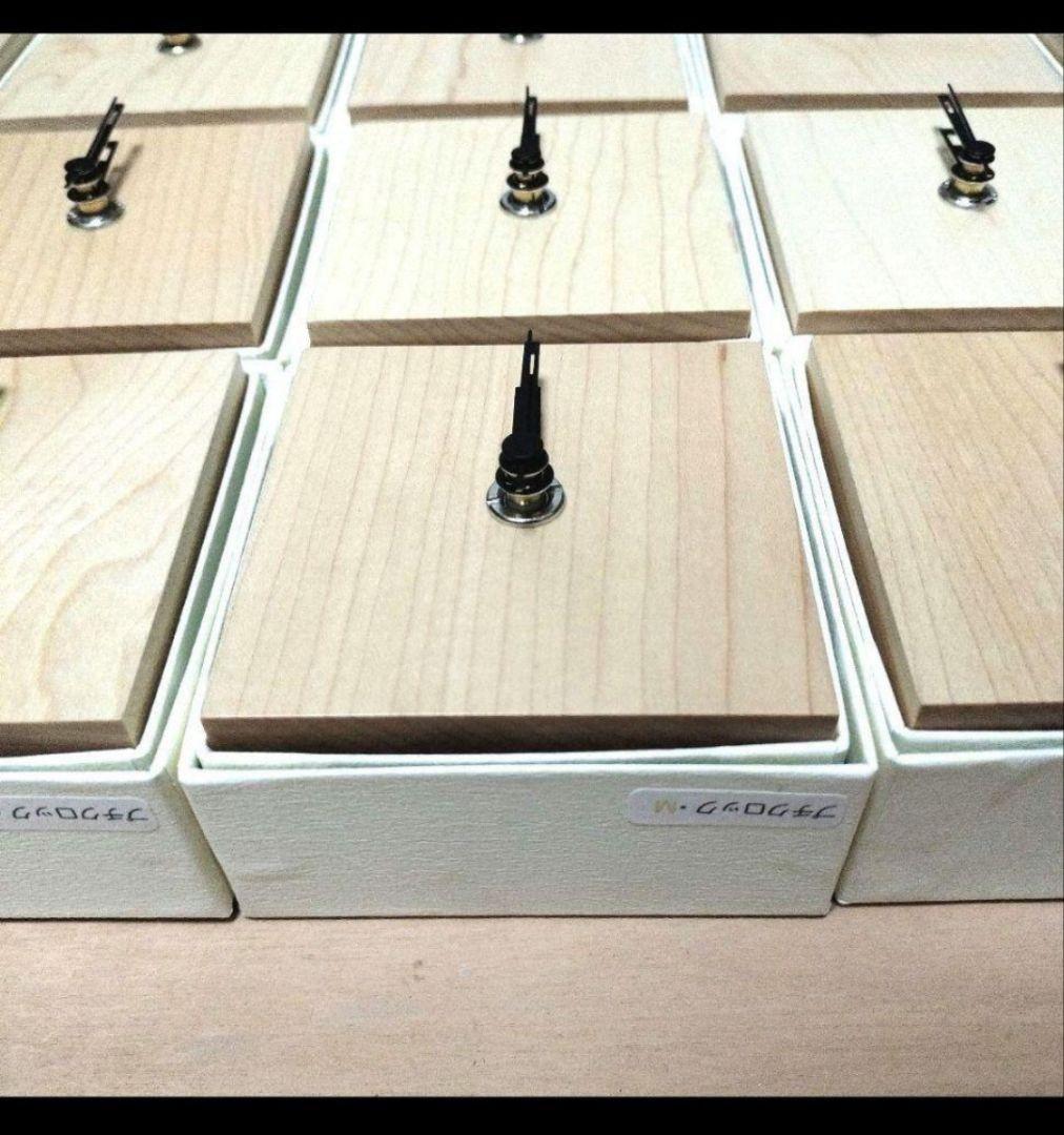 バラ売り可！　新品　未使用　木製時計　20点　レーザー加工　まとめ　送料無料