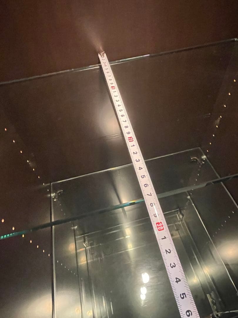 ⭐︎美品　arflex アルフレックス　コンポーザー　木製　ガラスケース 照明付き