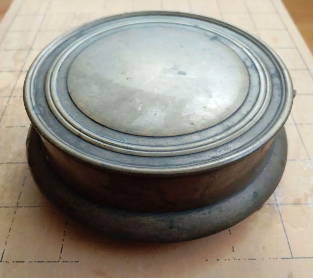 真鍮台座付き 木魚 撥付き 仏具