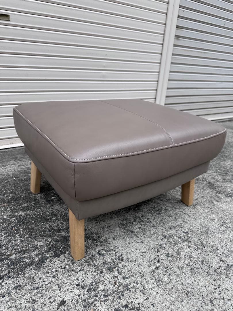 カリモク ZU46モデル オットマン ② 極美品　junyun