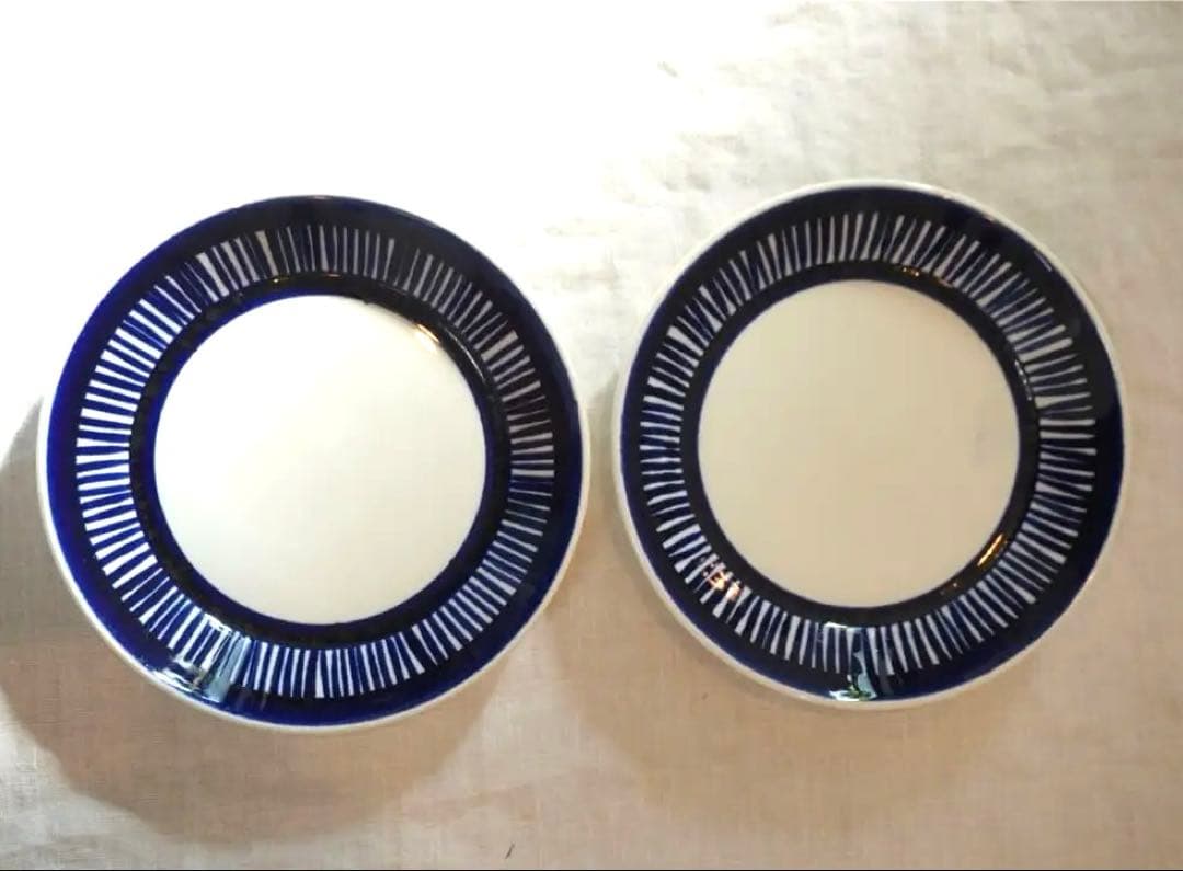 ARABIA アラビア 14.4cm ヴィンテージプレート2枚セット