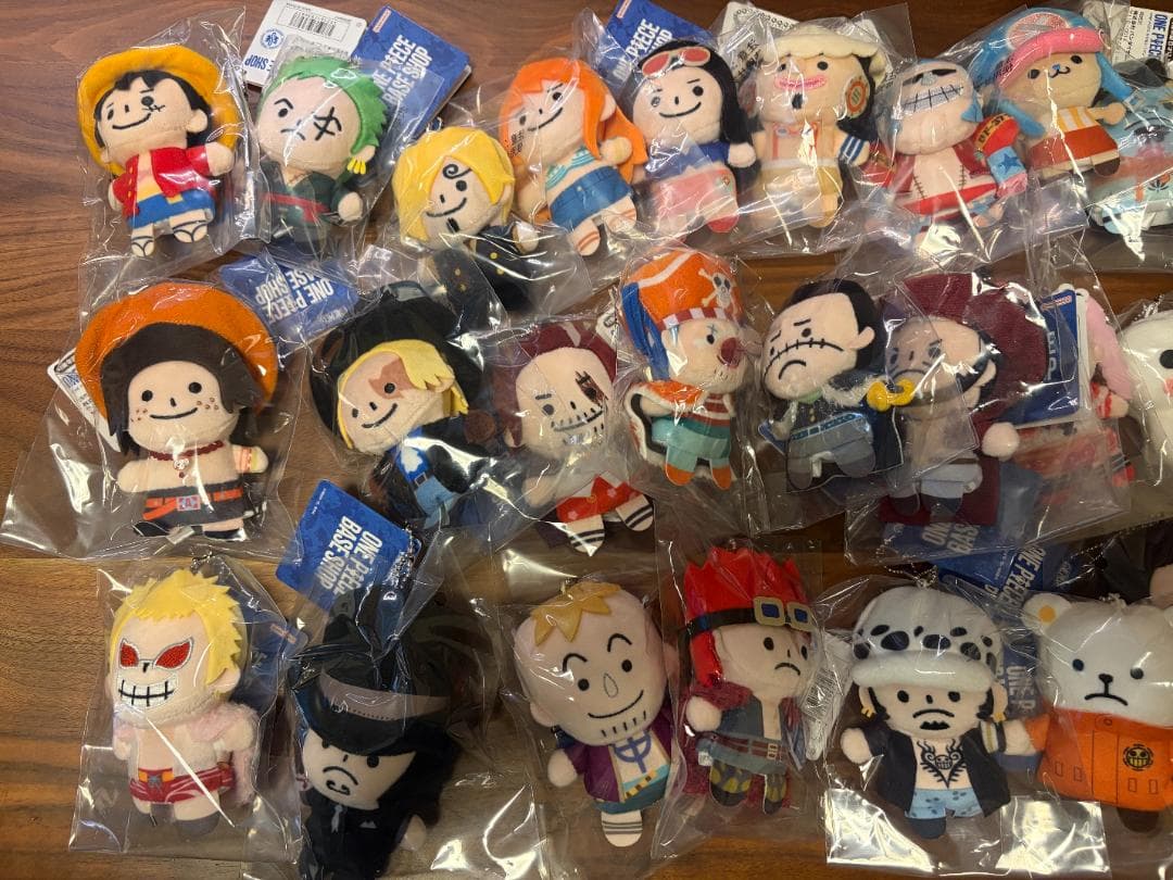 ONE PIECE ゆびぬい Part.1,2,3 全28種セット