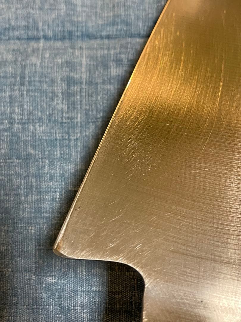 平成　モリブデン　オールステンレス包丁　刃渡り20センチ