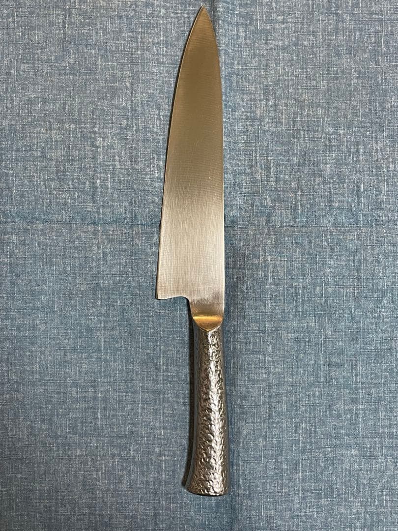 平成　モリブデン　オールステンレス包丁　刃渡り20センチ