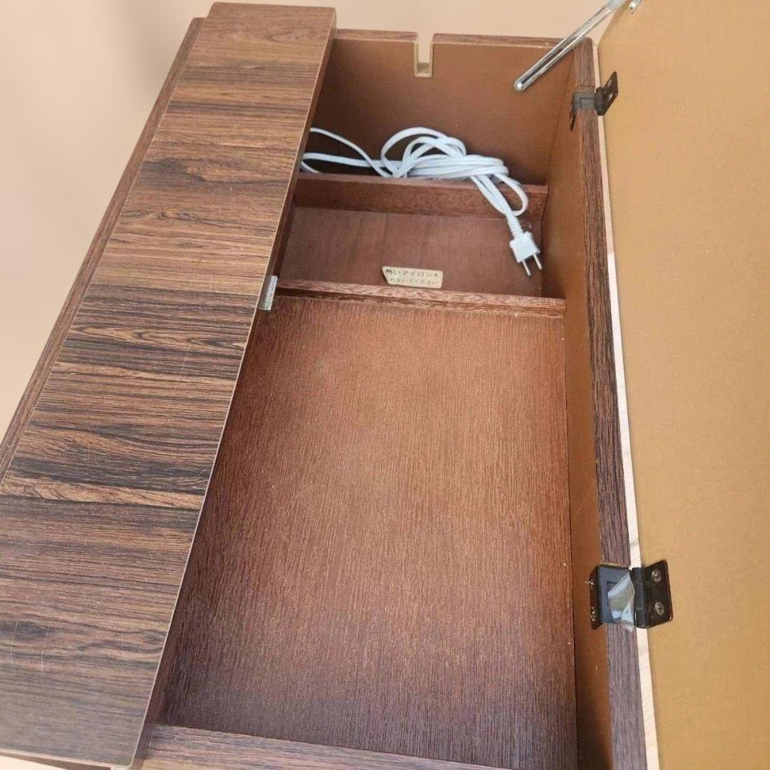 ジャノメ ミシン台 作業机 昭和レトロ コンセント付き - メルカリ