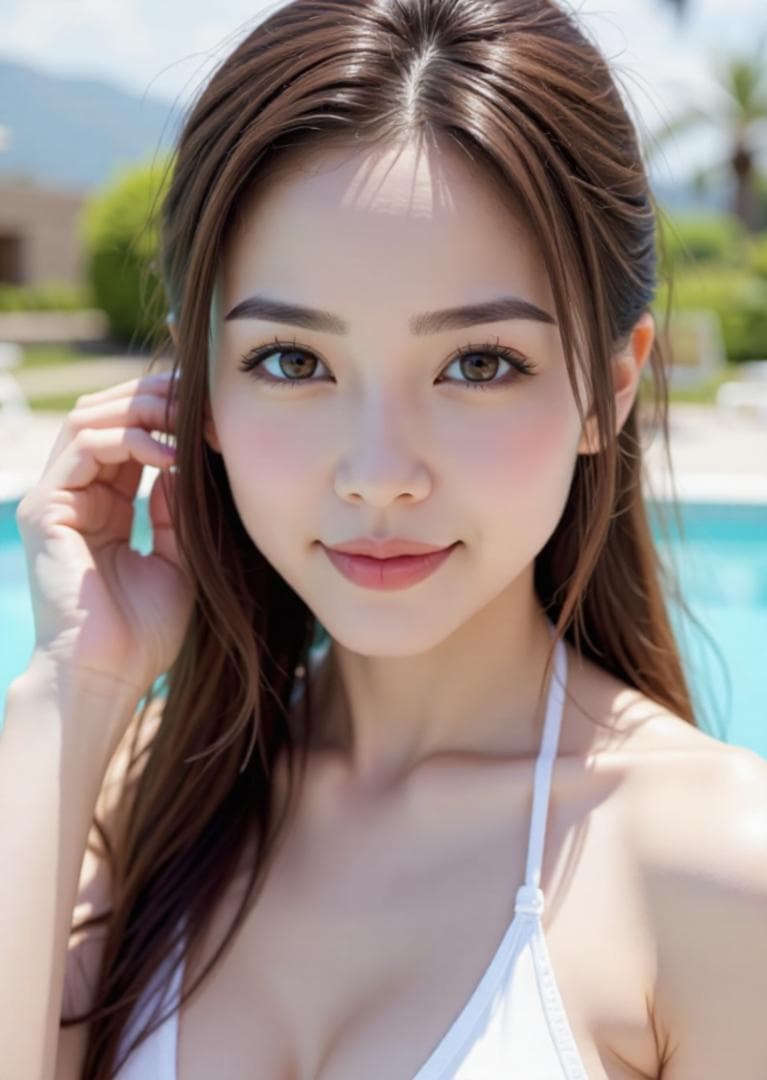 A4ポスター AI美女 グラビア アート 10点セット(A1003-51)