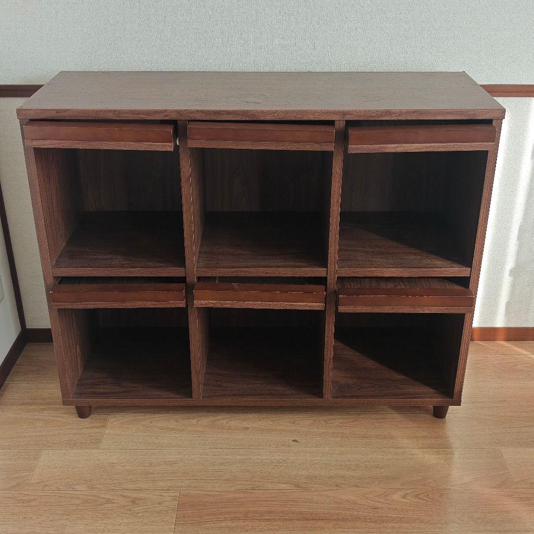 レコードラック　本棚