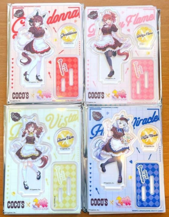 新品 ウマ娘 ココス アクリルスタンド 4種セット - メルカリ