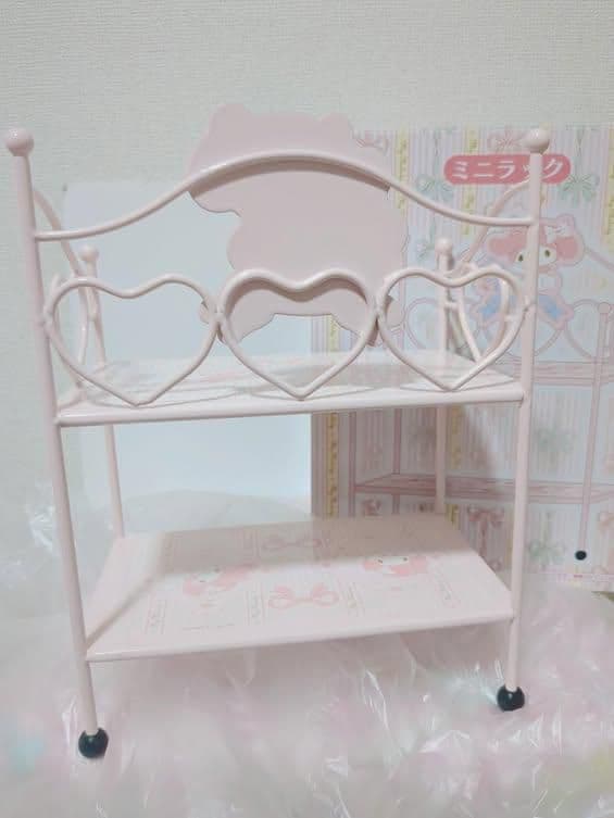 サンリオ　マイメロ　ワイヤー　ミニラック　棚　2015年 キュートポーズ